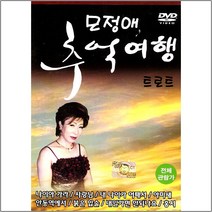 모정애-추억여행트로트(DVD)/총20곡/나이아가라/사랑님/내나이가어때서/안동역에서/아미새/사은품CD증정, 1