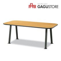 가구스토어 WAVE TOP VIP회의용테이블(말굽다리 몰딩 수입), W1800 X D900 X H720:연체리