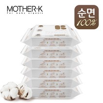 마더케이 신생아용 프리미엄 순면 건티슈, 6팩, 15매