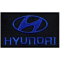 예스와펜 D714 - HYUNDAI 사각 블 마크 패치 와펜