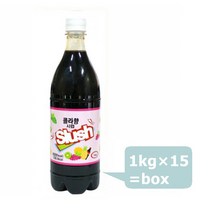 슬러시원액 콜라맛 1박스(1kg 15병) 한국이안스 정품, 단품