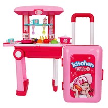 [TOYPLUS] 캐리어 화장대 & 주방놀이, 캐리어 주방놀이