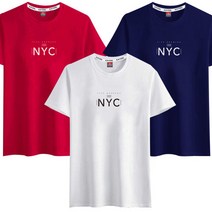 카베리 남성 프리미엄 NYC 반팔 티셔츠