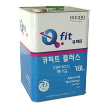 노루페인트 큐피트 플러스 외부용 수성페인트 18L 무광, 그레이3