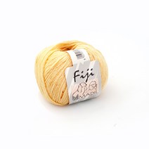 이태리 MADIL 피지(FIJI) 고급면사 시원한 여름 뜨개실, 65. 옐로우