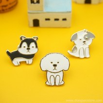 동서스토어 심쿵 베이비 강아지 뱃지 동물뱃지 패션브로치