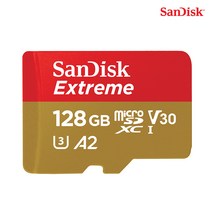 샌디스크 익스트림 마이크로SD SDSQXA1, 128GB