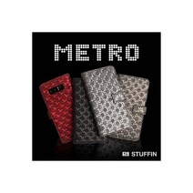 메트로 다이어리 케이스 옵티머스GK F220-스터핀, 색상:실버 / 기종:LGGX2/F430, 상세 설명 참조