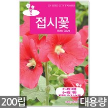 나팔꽃 씨앗 200립 / 나팔꽃씨앗 나팔꽃씨 꽃씨앗 꽃씨 야생화씨앗 야생화 야생꽃씨, 13_대용량_접시꽃(200립)