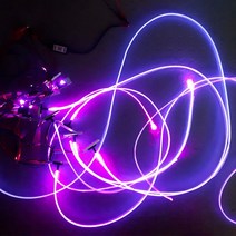 허밍버드 수입차적용 BMW 벤츠 엠비언트RGB LED(광케이블별도), RGB, 1개