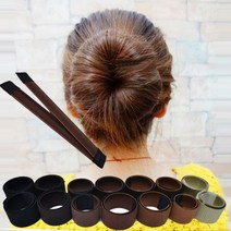 초간단 7가지색상 똥머리밴드 올림머리 당고 헤어핀