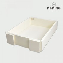 마밍 익스트림 스피드 범퍼침대매트 페브릭 범퍼침대 특대형 유아용 놀이 안전매트 놀이방매트, 01.아이보리