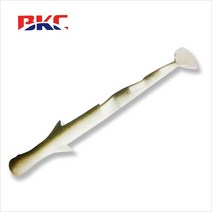 [백경] 셔플쉐드 2.5인치 소프트베이트 BK-9004, NO.4백색