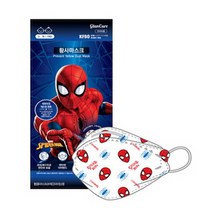 마블 스파이더맨 황사마스크 소형 KF80 빠른배송, 1매입, 1개