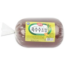 경일식품 제일 옥수수조청 3KG 물엿, 1개