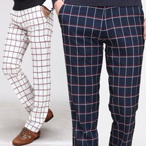 봄여름가을 MB 프리미엄 체크스판 골프팬츠 MB1703-1