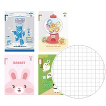 홈앤스쿨 8칸 쓰기 초등 노트 10권입 공책 원고지노트, 여아용, 10권