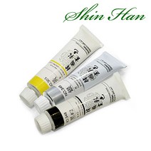 [신한] 한국화채색 20ml 낱색 색상선택 - 동양화물감 신한물감, 347 황태