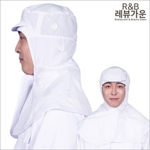 레뷰가운 CA69 벨크로 식품위생모 위생모자 마스크걸이 위생검사 제약 연구소 공장 작업, CA69 위생모