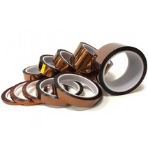 소유 국산 캡톤테이프 내열테이프 5~50mm x 33M 낱개 내열용, 15mm(폭) X 33M(길이) 갈색, 1개