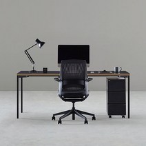 데스커 [데스커] DSAD118D 컴퓨터데스크 (1800x700), 상판-메이플/다리-빈티지블랙
