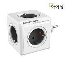 에이블루 알로카코 파워큐브 오리지널 멀티탭, 그레이, 1개