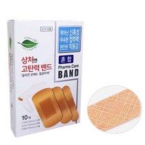 팜스케어 고탄력 미라클밴드(혼합 10매) 1갑 상처보호, 단품