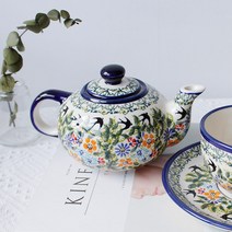 자크라디 폴란드 수입 티포트 864-DU182 티팟 주전자, 자크라디 찻잔세트 864-DU182