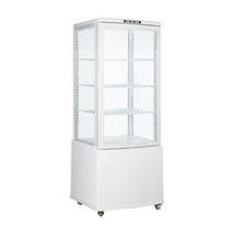 씽씽코리아 사면유리쇼케이스RT-150L-3 블랙 화이트 카페 음료보관용, 선택1-1 RT-150L-3 (화이트)