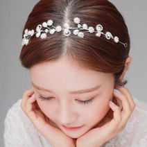 382_큐빅드롭 헤어밴드 머리띠 헤어악세사리