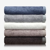[송월타월] 뱀부얀재질 호텔 고중량 타올 180g, 그레이, 1장