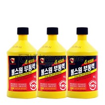 불스원 부동액-1L 3개 그랑프리 동결방지 부식방지 엔진냉각수 뷔르트 불스원 캉가루 3M 현대 기아 자동차, 부동액