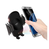 2018더뉴K5 송풍구거치대 자동차용고속충전거치대 스마트폰거치대 무선핸드폰충전거치대 다용도거치대충전기, 1개, 고속무선충전 자동슬라이드 스마트폰거치대