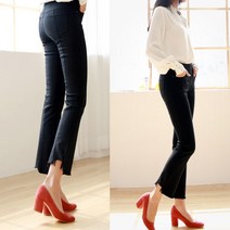 비바조이 B6_아웃 블랙부츠컷팬츠