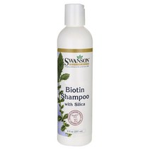 스완슨 비오틴 샴푸 실리카 포함, 1개, 237ml