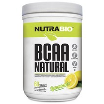 뉴트라바이오 BCAA 내추럴 레모네이드 글루텐 프리 비건, 418g, 1개