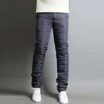 가우리 겨울 방한 남성 패딩바지 솜바지 (방한)MB V068 히든밴딩 팬츠