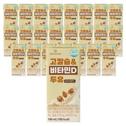 파이토메이드 고칼슘 & 비타민D 두유 호두아몬드, 24개, 190ml