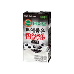 베지밀 뼈에좋은 칼슘 두유 검은콩 190mlx32팩