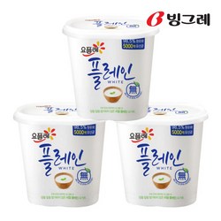 빙그레 요플레 플레인 화이트 900g 무가당 요거트