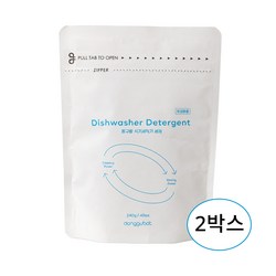동구밭 올인원 식기세척기 세제 타블렛, 240g, 2개