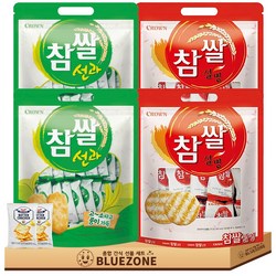 크라운 참쌀선과2봉 참쌀설병2봉 버크2봉, 1.046kg, 148개