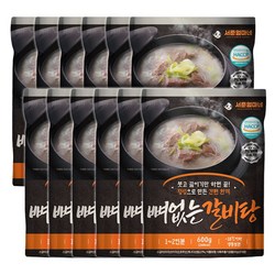 서준엄마네 뼈없는 갈비탕, 12개, 600g