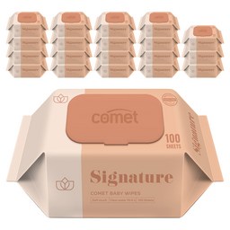 아기 피부를 위한 최적의 선택, 코멧 시그니처 아기물티슈!