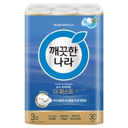 깨끗한나라 순수 프리미엄 더 퍼스트 천연펄프 3겹 고급롤화장지, 왜 이 제품을 선택해야 할까요?