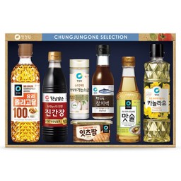 청정원 행복 7호 세트: 집에서 즐기는 프리미엄 식품 선물 세트