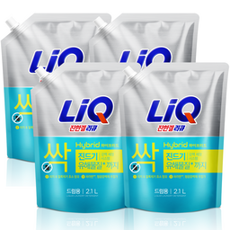 리큐 진한겔 하이브리드 드럼세탁기용 액상세제 리필 – 세탁의 혁신!