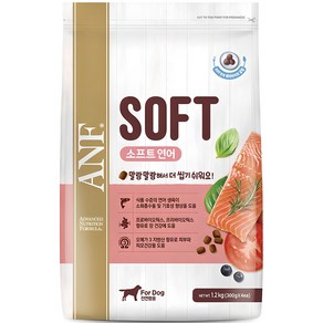 ANF 전연령용 독 소프트사료, 연어, 1.2kg, 1개