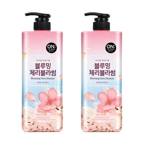 온더바디 체리블라썸 바디워시 꽃향, 875ml, 2개