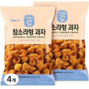 청우 참소라형 과자, 120g, 4개